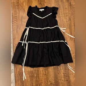 Ivy and Leo- Sophie the label Black and White Dress